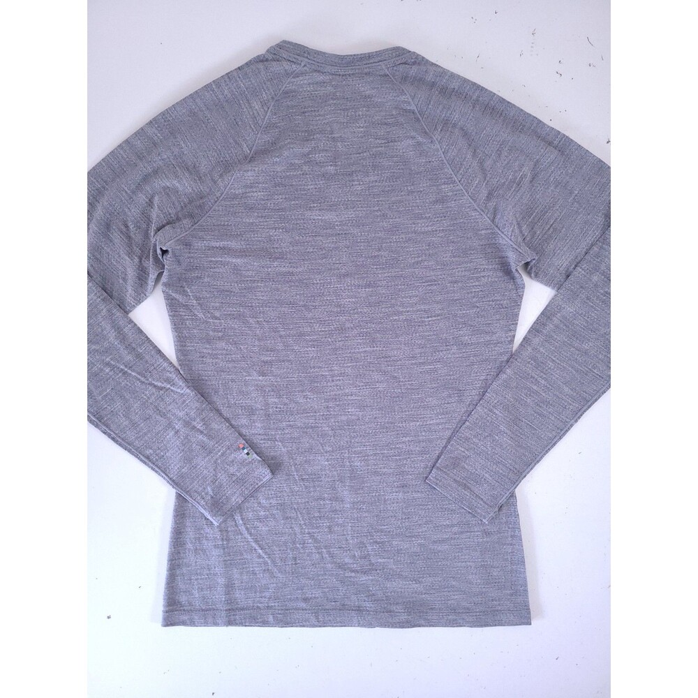 SmartWool Gray Merino 150 Shirt Size M Base Layer Long Sleeve Crew - Picture 2 of 8